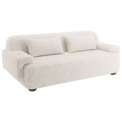 Popus Editions Lena 4-Sitzer Sofa mit grauem Antwerpener Leinenbezug