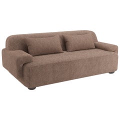 Popus Editions Lena 4 Seater Sofa in Brown Malmoe Terry Upholstery