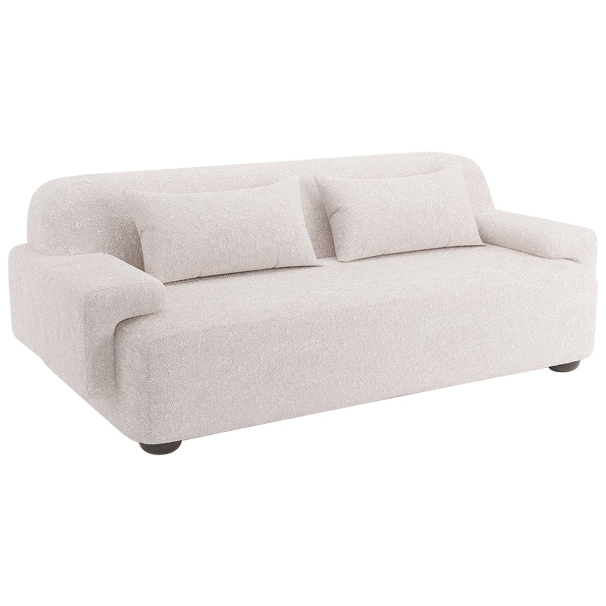 Popus Editions Lena 4-Seater Sofa in Duna Venice Chenille Velvet Upholstery For Sale