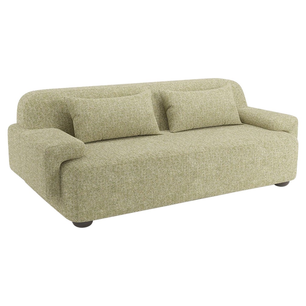 Popus Editions Lena 4-Seater Sofa in Cactus London Linen Fabric