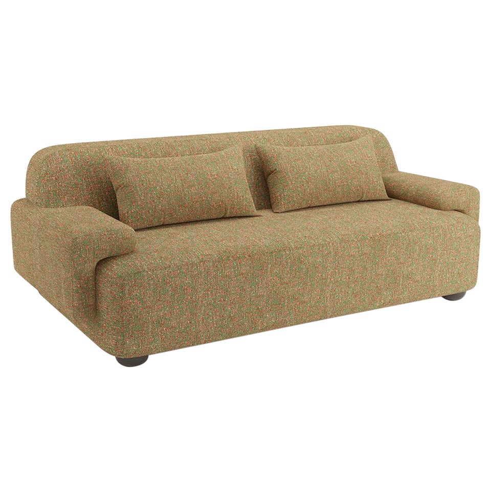 Popus Editions Lena 4 Seater Sofa in Mousse Zanzi Linen & Wool Blend Fabric