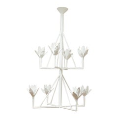 Spring chandelier by Serge Castella