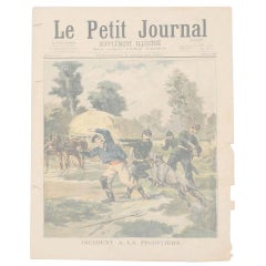 19th Century French Newspaper 'Le Petite Jounal', 1897