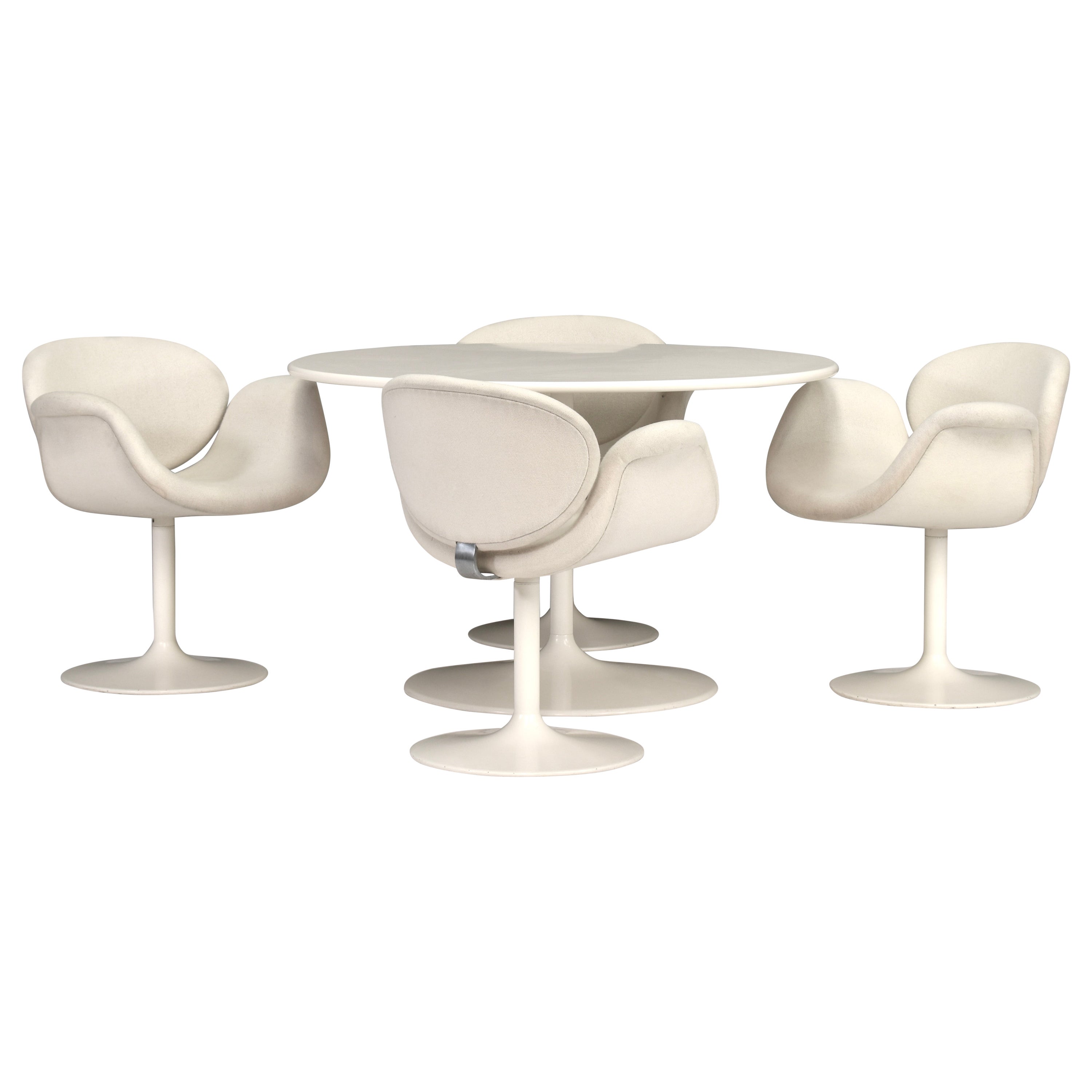 1st Edition 'Tulip' Dining Set by Pierre Paulin for Artifort, Netherlands, 1965 For Sale