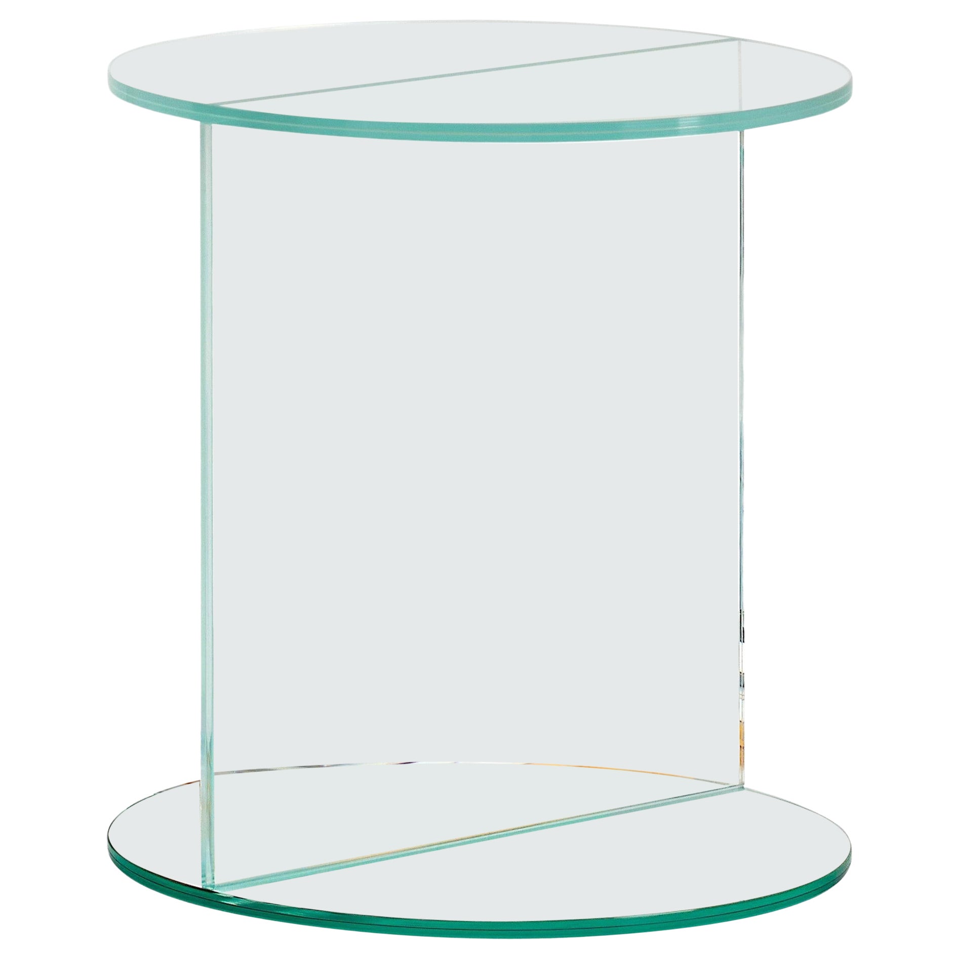 schillernder, niedriger Tisch DOBLE von Patricia Urquiola für Glas Italia IN STOCK im Angebot