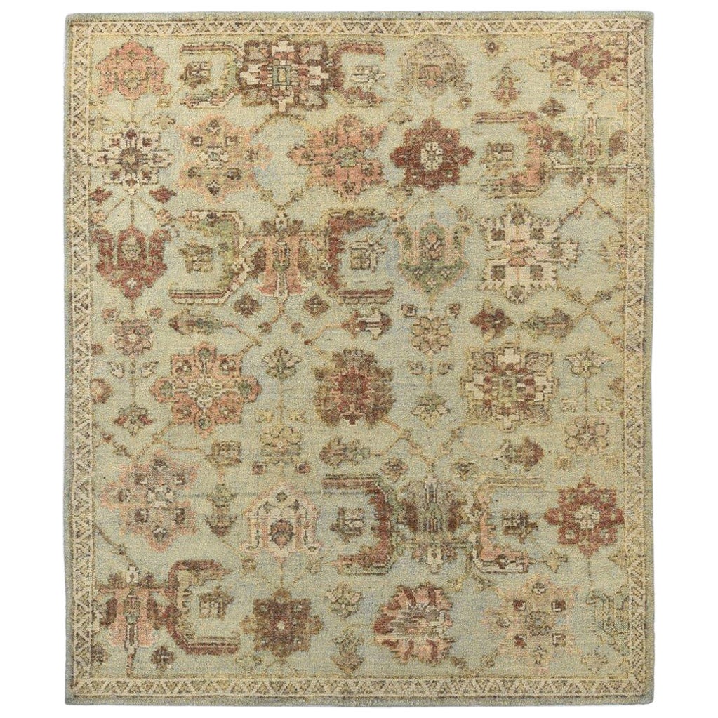 Bonita alfombra india de nuevo diseño Oushak