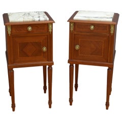 Antique Pair of Bedside Cabinets