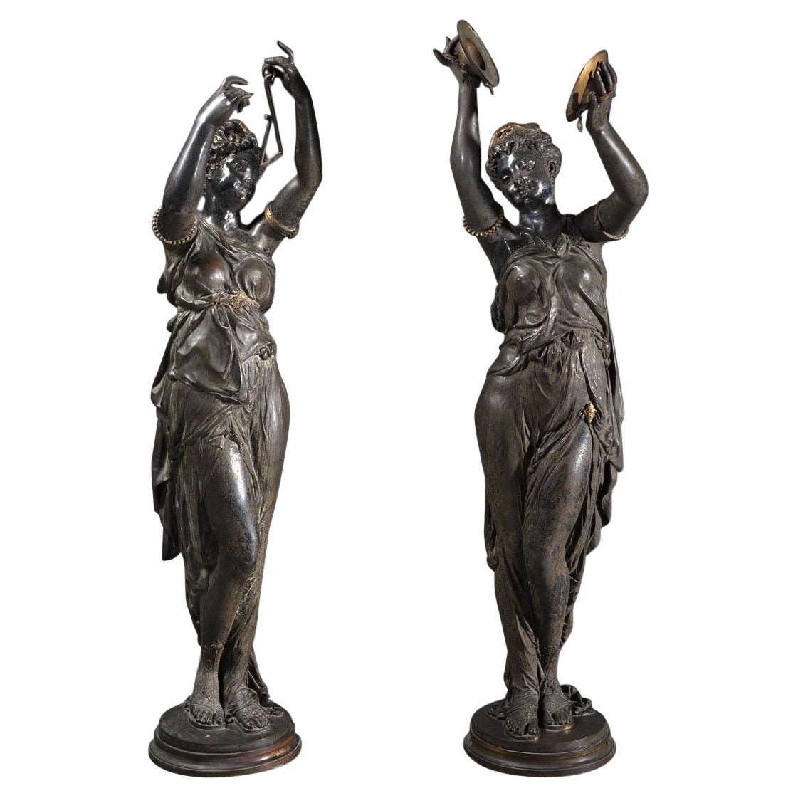 Sculpture française en bronze de la fin du XIXe siècle représentant