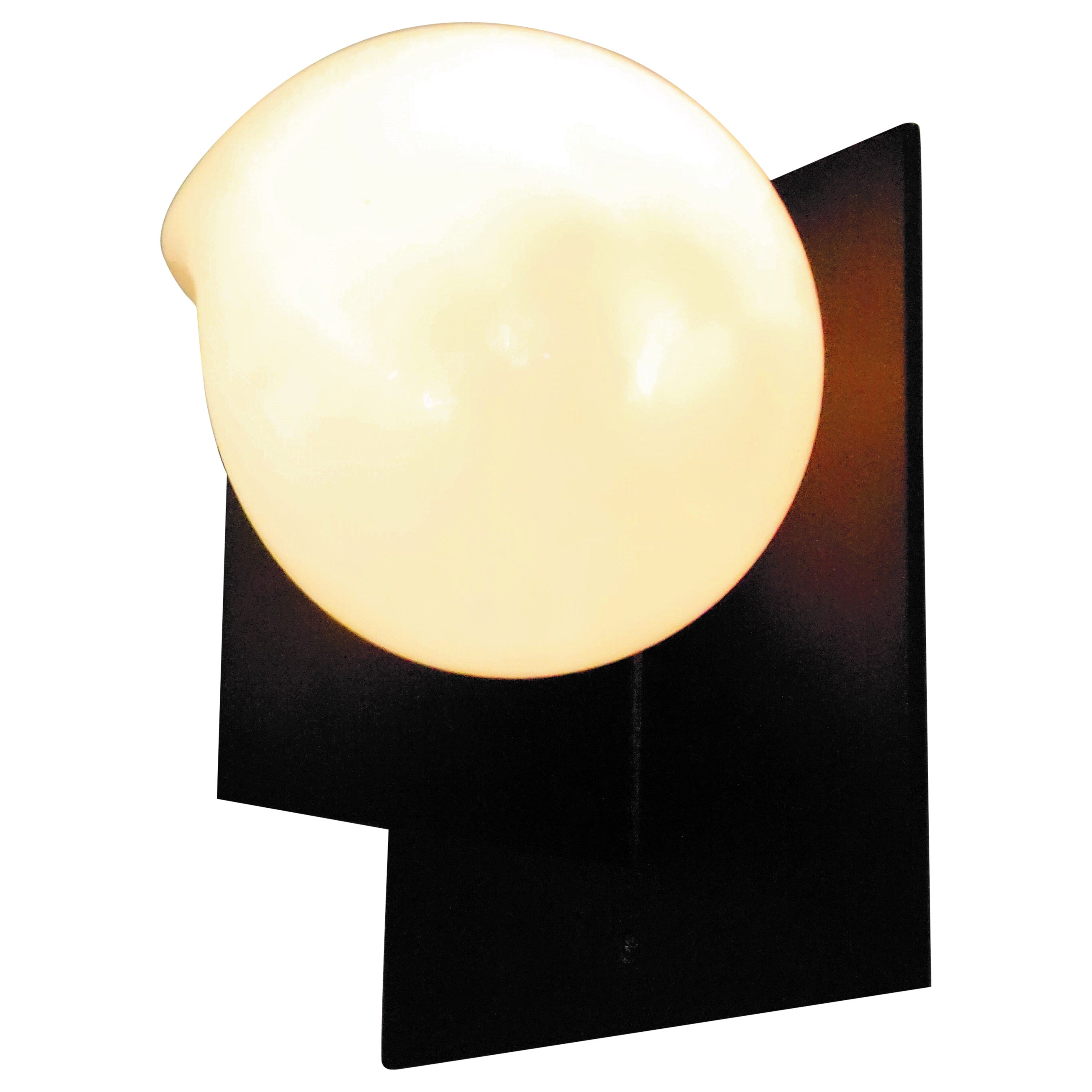 Black Bloop Sconce by Nick Pourfard For Sale