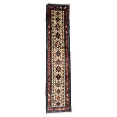 Vintage Long Heriz Rug Runner 2’10x12’5