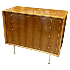 Mid Century Dresser, Teak & Butternut by Erno Fabry, in the Style of Gio Ponte