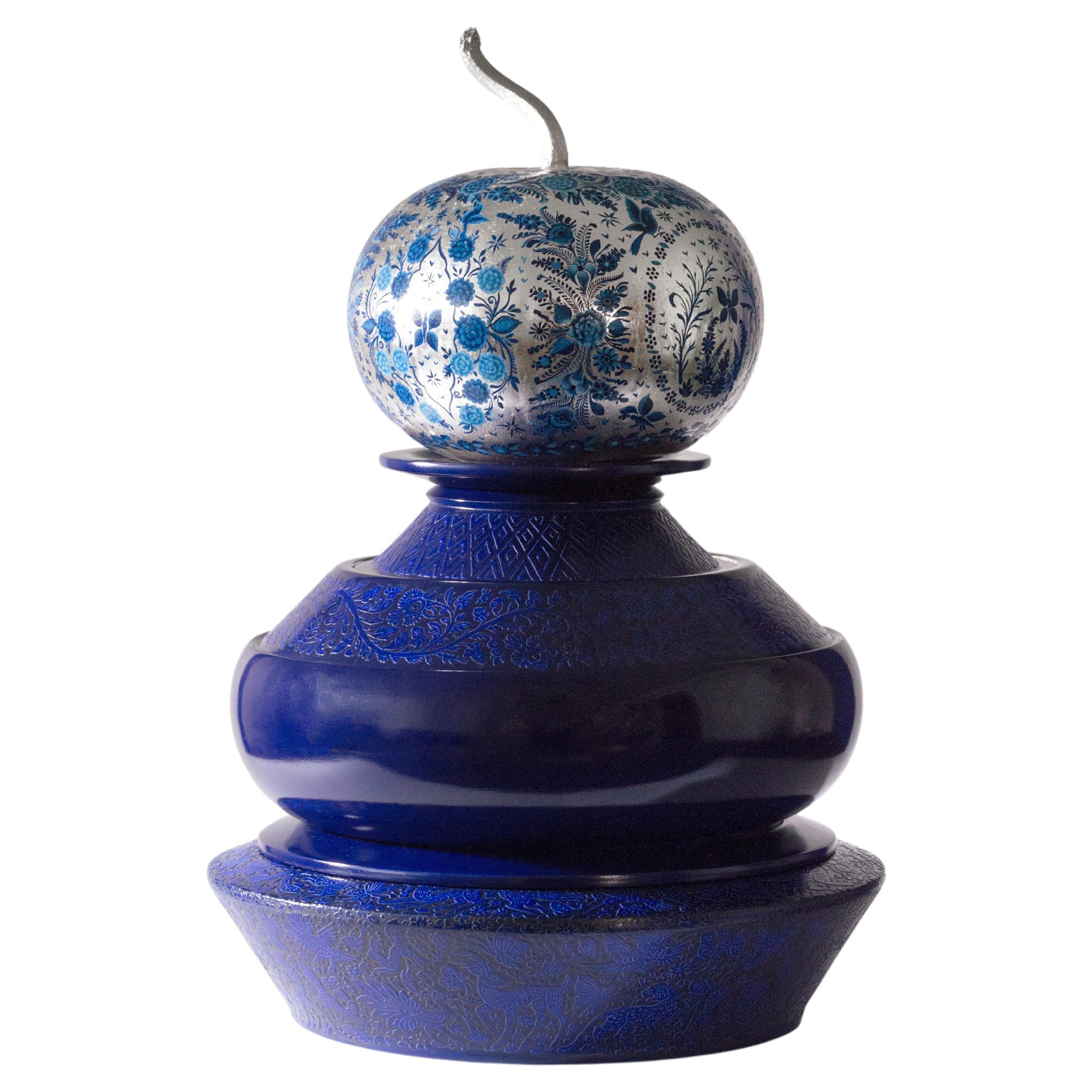 La Urna Azul Urn by Acoocooro For Sale