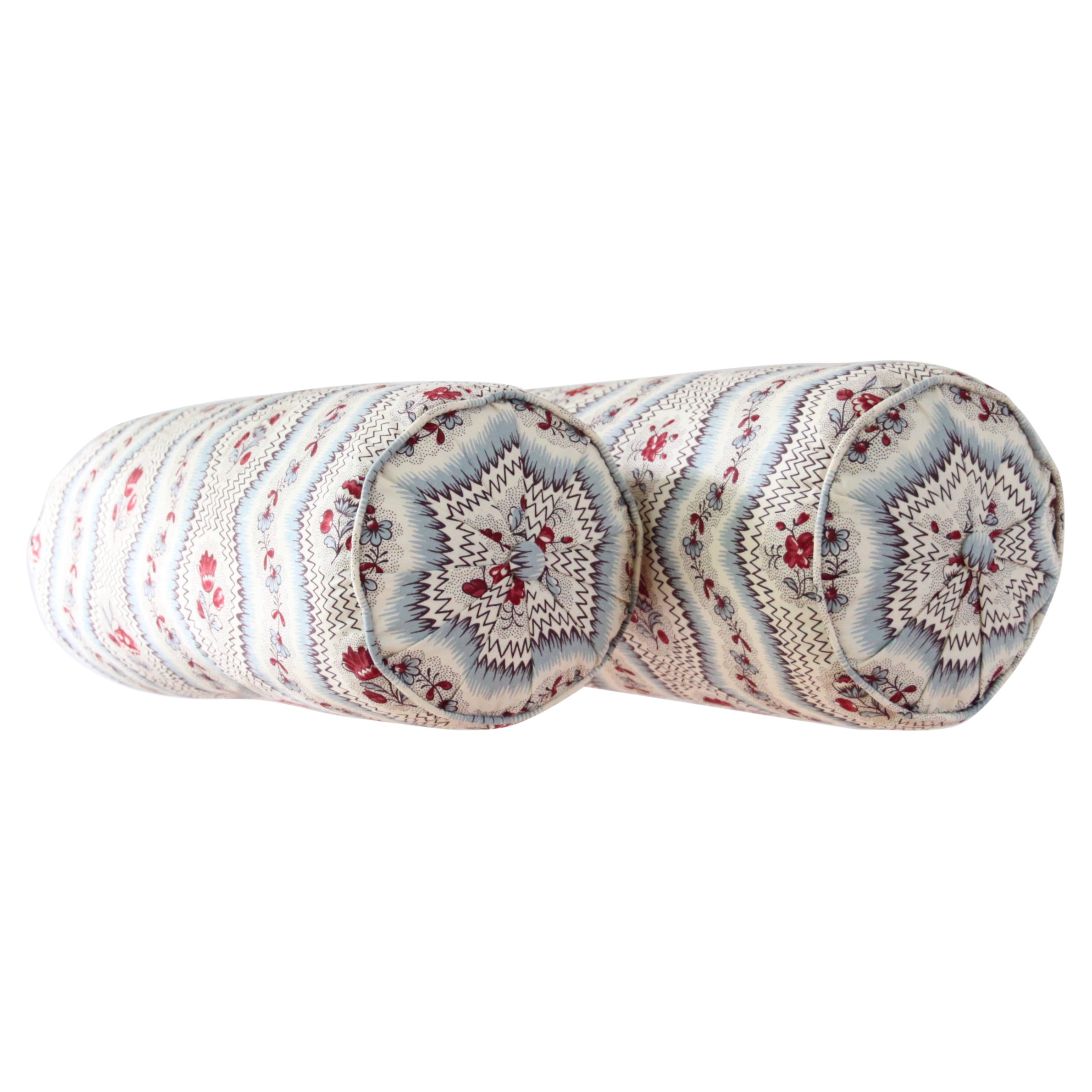 Pair of Bolster Cushions, Pierre Frey Manach For Sale