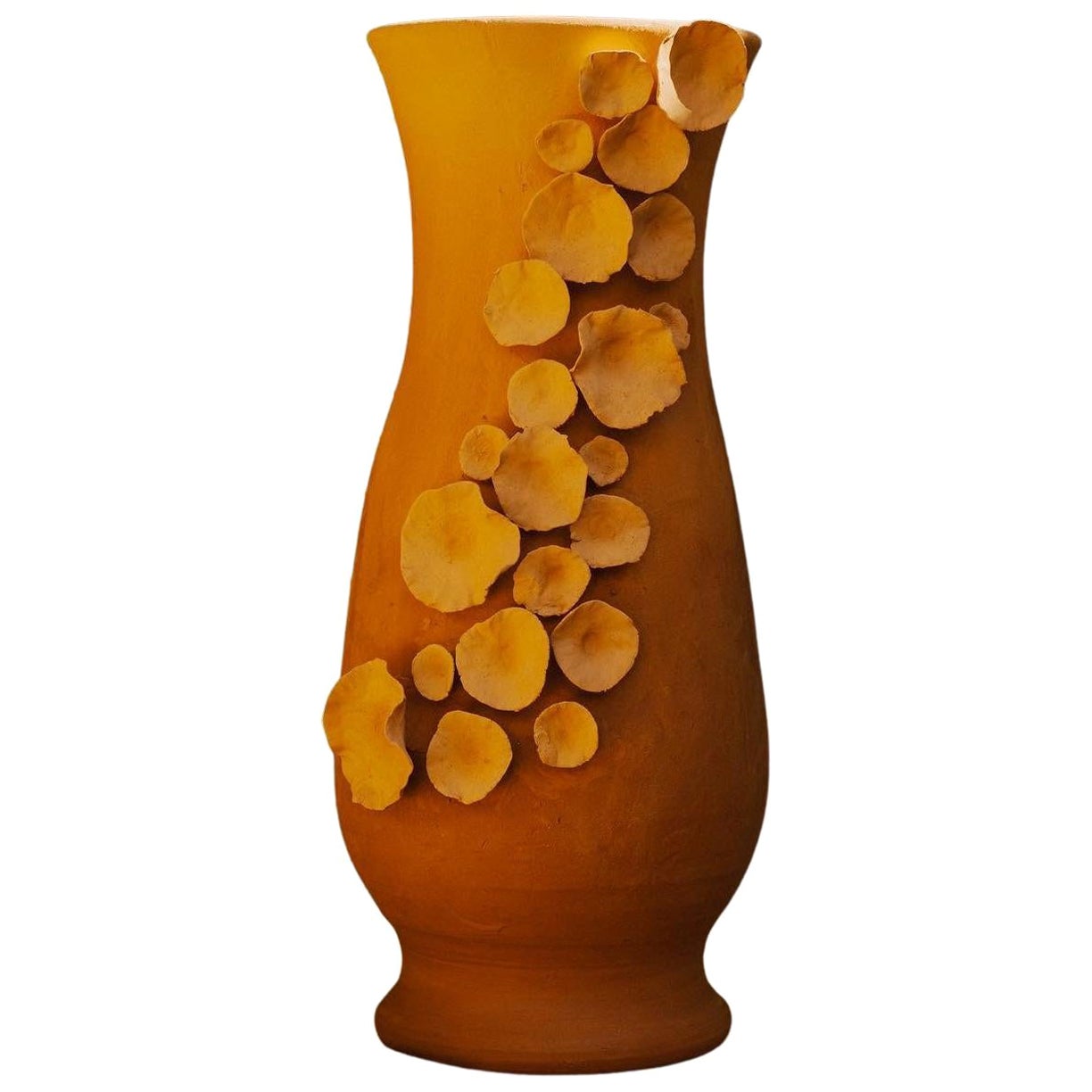 Mushroom Flower Vase by Casa Alfarera For Sale