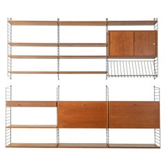 1950s Shelving System by Nils Strinning in Danish Design