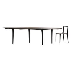 Unique Sculptural Dining Table Signed by Cedric Breisacher
