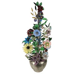 Importante arreglo floral de la Maison Gripoix, Yves Saint Laurent