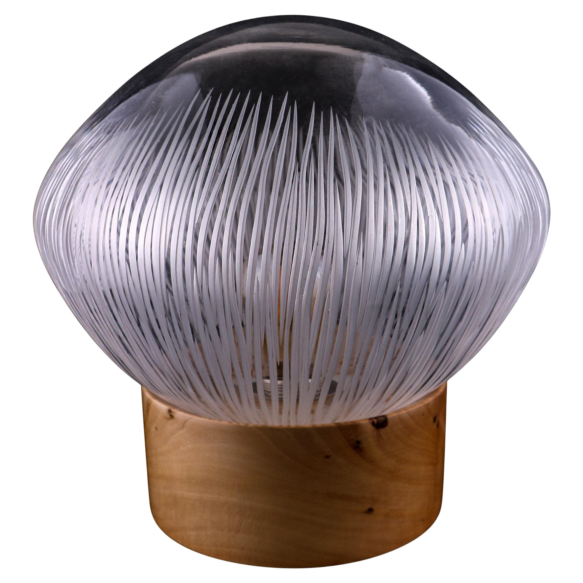 Unique Blown Glass Table Lamp "Moi" Ceren Gurkan