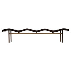 Bamboo Wave Bench by Aguirre Design