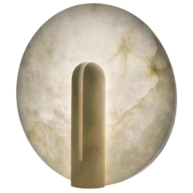 Bonnie Alabaster Table Lamp by Atelier Alain Ellouz