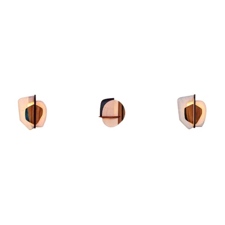 Ensemble de 3 compositions, I, II et III d'Albany Salmon en vente