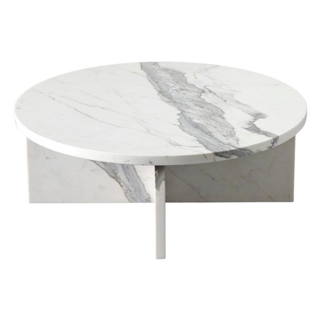 Rosa Marble Coffee Table by Agglomerati