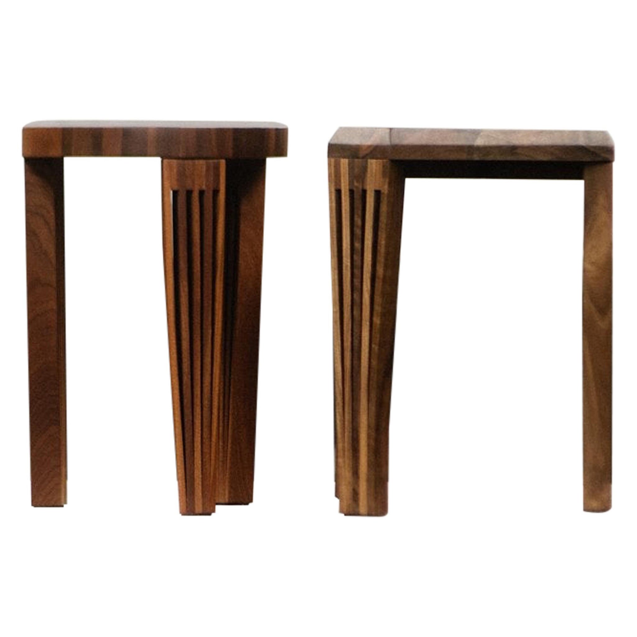 Set of 2 Redemption Stools by Albert Potgieter Designs For Sale