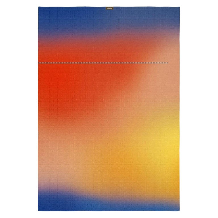 Handwoven Fire Rug 300 by Allca For Sale at 1stDibs