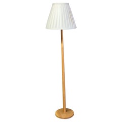 Classic Scandinavian Modern Oak Floor Lamp
