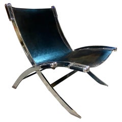 Vintage Italian Scissor Chair Timeless by Antonio Citterio for Flexform