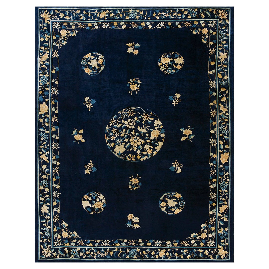 Tapis chinois de Pékin du début du 20ème siècle ( 8'2" x 10'7" - 250 x 325 )