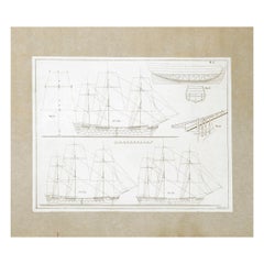 Frederick Chapman: ‘Naval Architecture War Vessels’, circa 1770