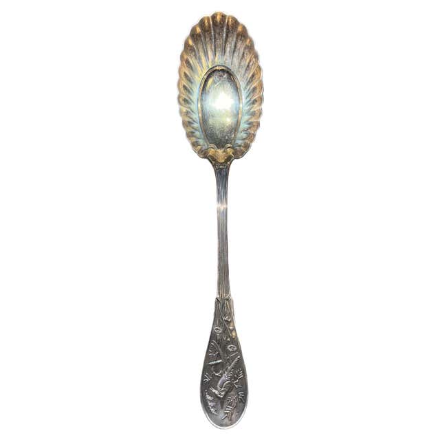 Olympian by Tiffany and Co. Sterling Silver Preserve Spoon For Sale at ...