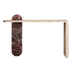 Gol. 002 Marble Console Table by Chapter Studio