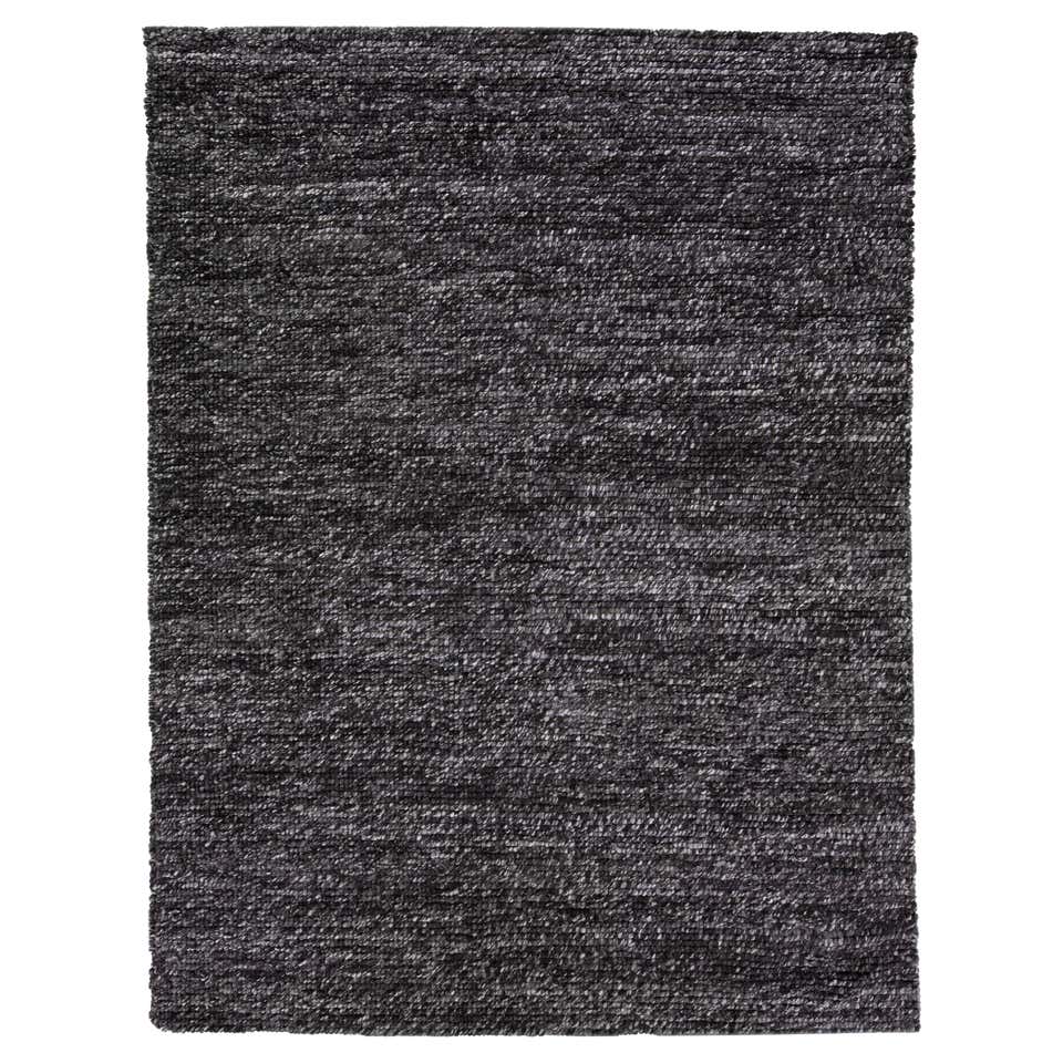 Modern Oversize Handmade Felted Wool Rug In Gray Color By Apadana For ...
