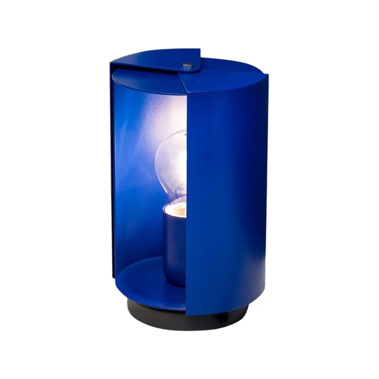 Charlotte Perriand 'Pivotante À Poser' Table Lamp in Blue