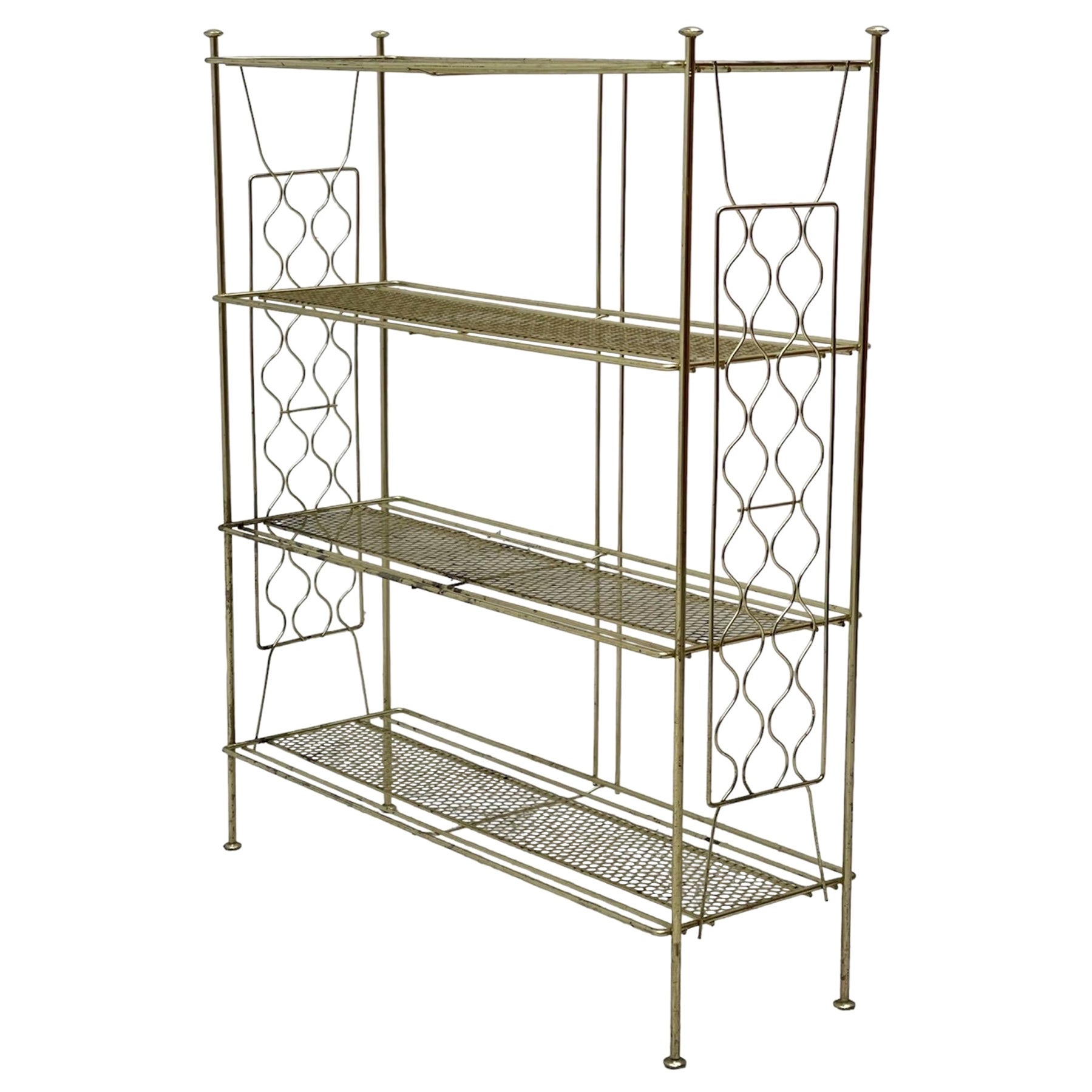 Vintage Brass Shelf