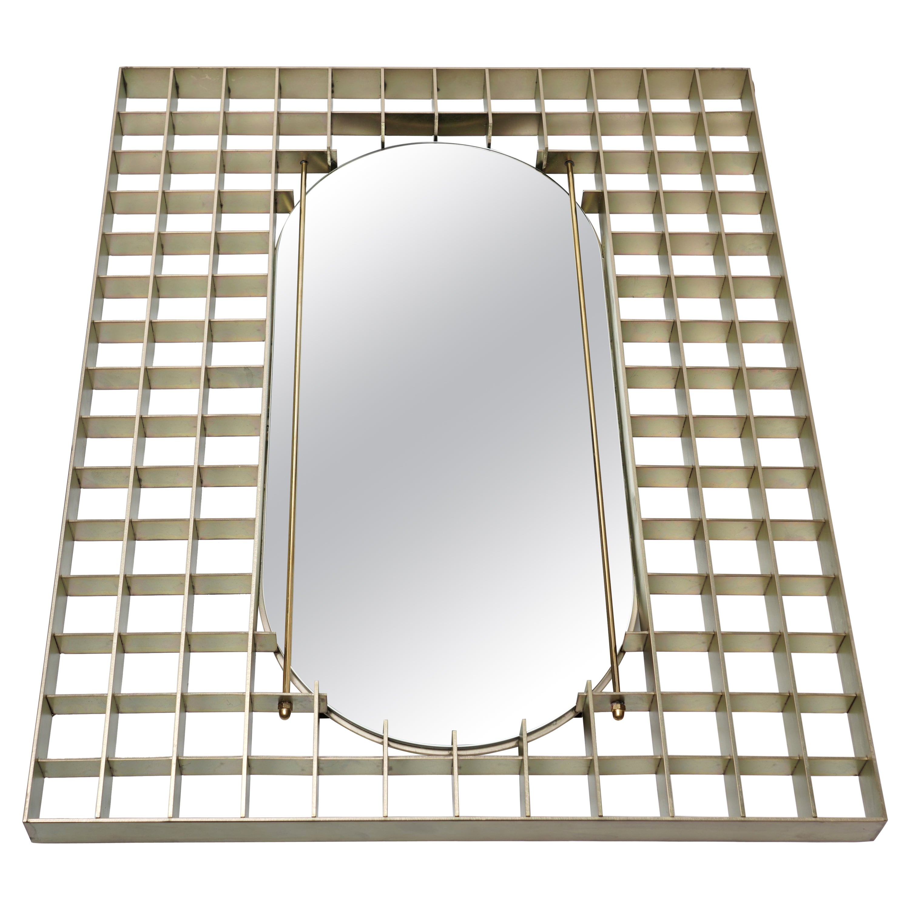 Contemporary Art Harm de Veer Design Mirror Gold Metal M2 The Reminder im Angebot