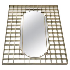 M2-The Reminder, Industrial Gold Wall Mirror Dutch Design by Atelier De Veer