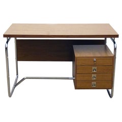 Bauhaus Style Desk, 1960's Italian Production
