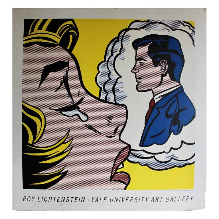 Tentures avec l'œuvre « Portrait personnalisé dans le style POP ART / Style  Roy Lichtenstein / Pour usage numérique et impression personnelle /  Portrait personnalisé / Cadeau pour ami Poster » de l'artiste Samrachop