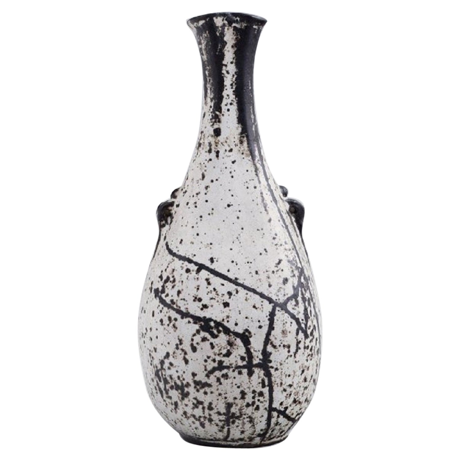 Kähler, Denmark, glazed vase, 1930s. Designed by Svend Hammershøi. For Sale  at 1stDibs