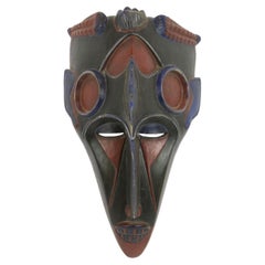 West African Tribal Mask, Early 20th Century