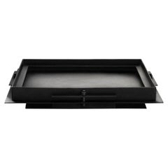 Pilier Steel Tray by Sizar Alexis