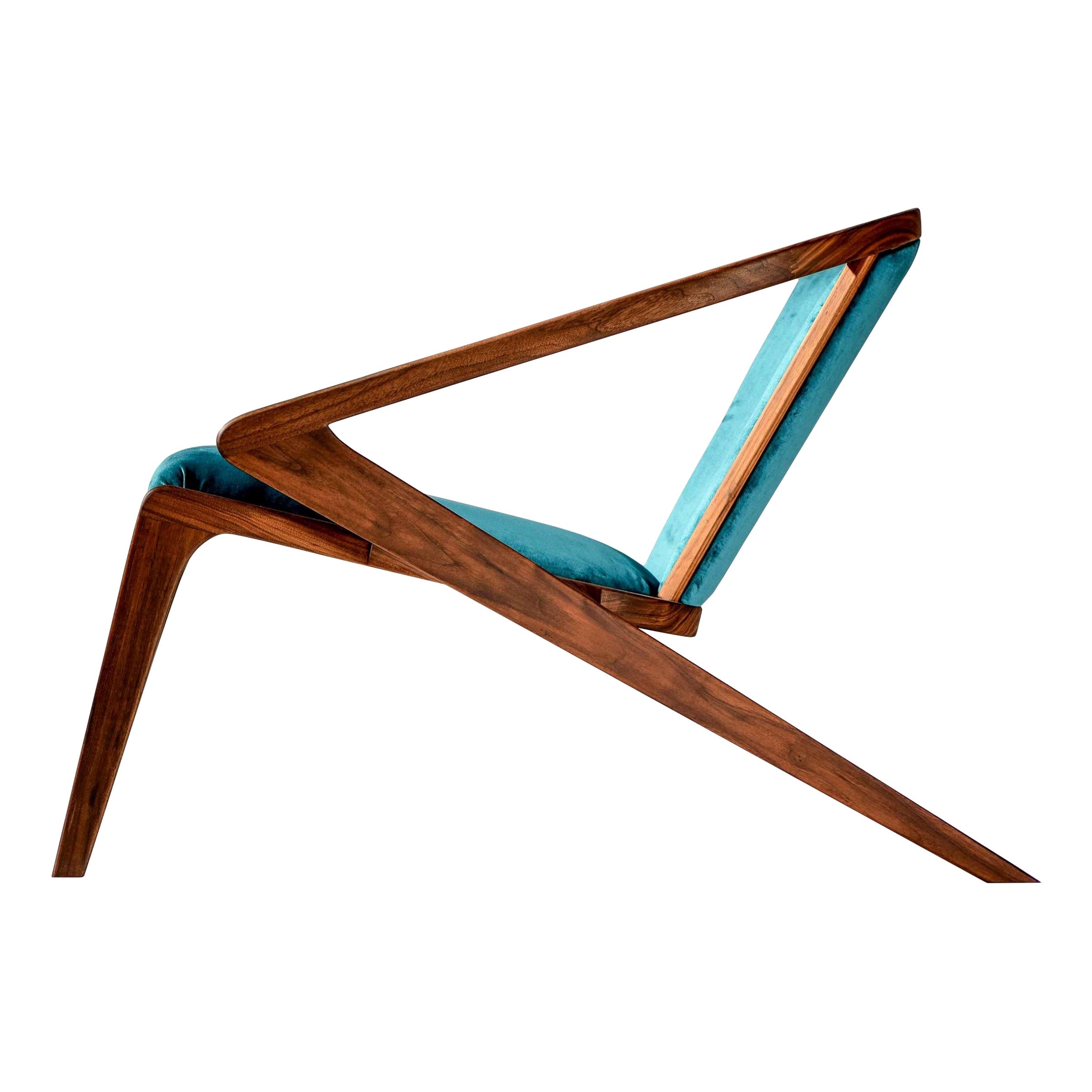 P.R Lounge Chair by Alexandre Caldas For Sale