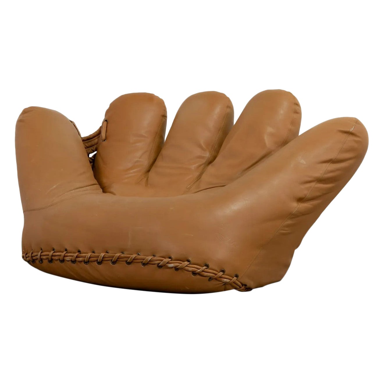 Baseball Glove Joe Armchair by De Pas at 1stDibs joe baseball sessel
