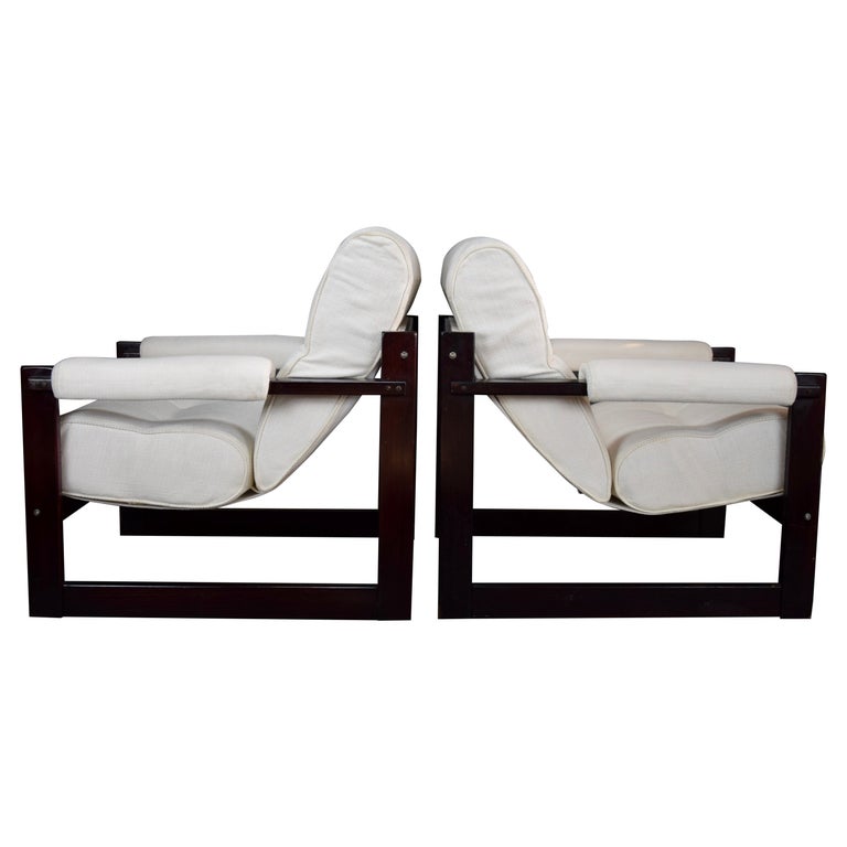 Percival Lafer MidCentury Modern Lounge Chairs For Sale at 1stDibs