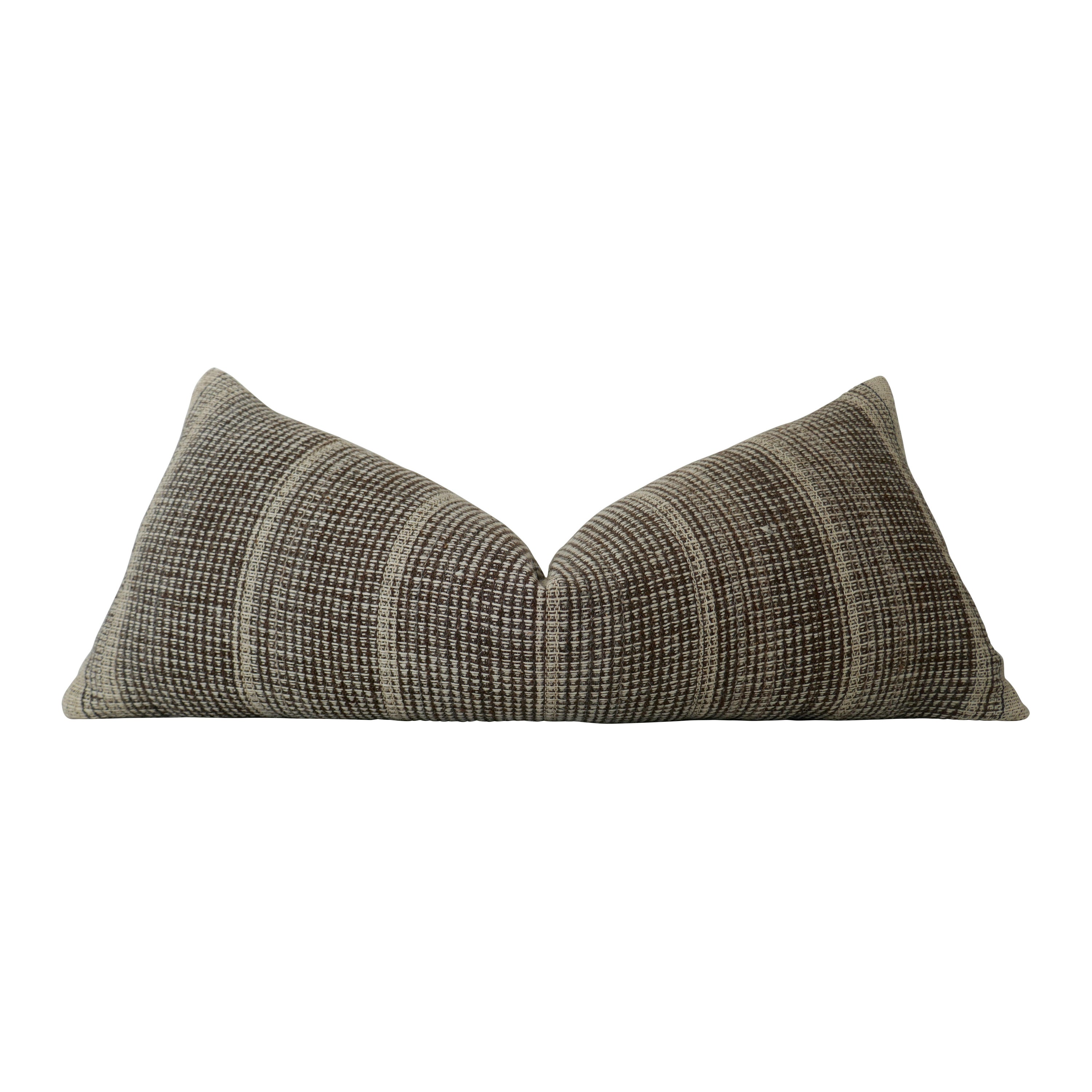 FI Handgesponnene Wolle Stripe Large Body Pillow