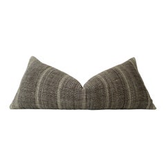 FI Hand-Spun Wool Stripe Large Body Pillow