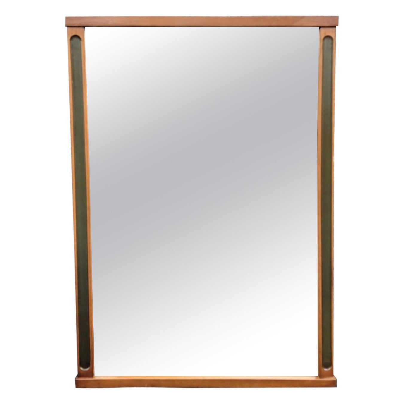 Arne Vodder Mid-Century Danish Teak Modern Wall Mirror